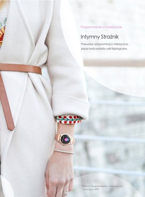 SMARTWATCH DAMSKI G. Rossi SW017-7 silver/silver (sg011a)