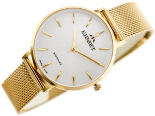 ZEGAREK DAMSKI BISSET BSBF32 (zb581d) - SZAFIROWE SZKŁO