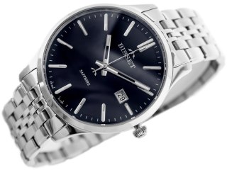 ZEGAREK MĘSKI BISSET BSDF383 (zb094c) - SZAFIROWE SZKŁO