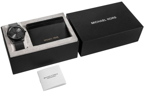 Zegarek Męski + Etui na karty MICHAEL KORS MK1085SET + BOX