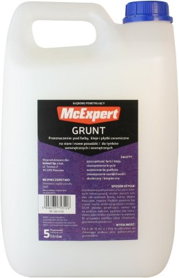 GRUNT GŁĘBOKOPENETRUJĄCY 5L MC EXPERT