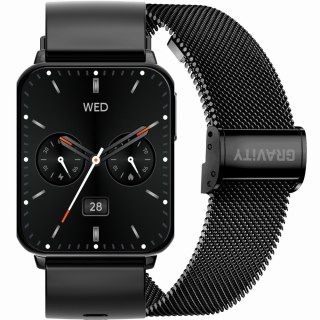 SMARTWATCH UNISEX GRAVITY GT17-7 - AMOLED, DODATKOWY PASEK (sg038g)