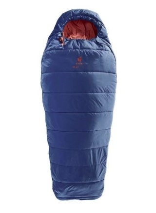 Śpiwór dziecięcy Deuter Starlight SQ (130-170 cm), nightblue/redwood