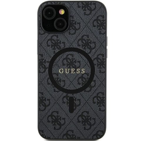 GUESS SAMSUNG S24 PLUS BLACK GUHMS24MG4GFRK LEATHER MAGSAFE CASE