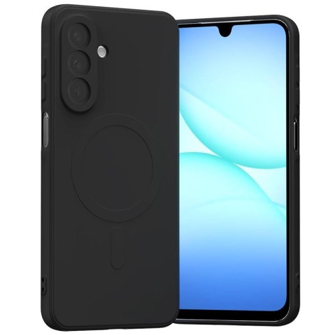 Mercury Semi-Silicon Magsafe Samsung A17 BLACK / CZARNY