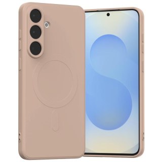 Mercury Semi-Silicon Magsafe Samsung S25 FE, PINK SAND / PUDROWY RÓŻ