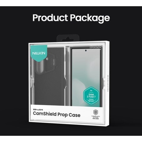 NILLKIN CAMSHIELD PROP MAGNETIC CASE SAMSUNG Z FOLD7 + PEN, BLACK / CZARNY