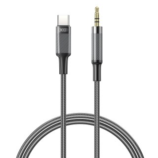 XO kabel audio NB-R279B USB-C-jack 3,5mm 1m czarny