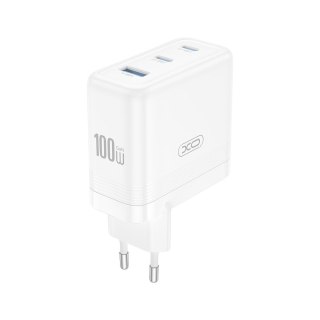 XO ładowarka sieciowa CE35 PD 100W 2xUSB-C 1xUSB BIAŁA