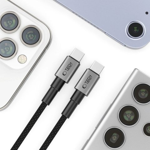 TECH-PROTECT KABEL ULTRABOOST 100W 5A DNA MAGTWIST USB-C/USB-C 1M BLACK