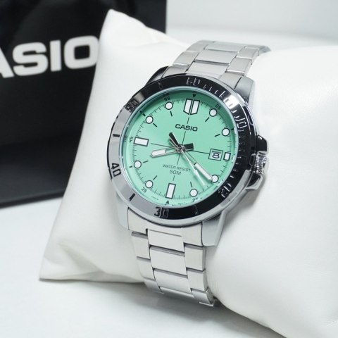 Zegarek Męski Casio MTP-VD01D-3E1 (zd185n) + BOX