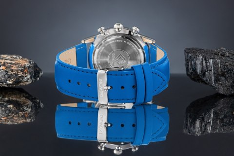 Zegarek Męski Giewont Chronograph Sapphire Niebieski GW5630-A5