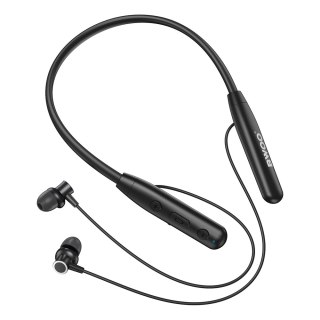 BWOO Bezprzewodowe słuchawki na szyję BW870 Bluetooth 5.3 czarne