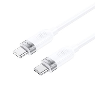 BWOO kabel 100W USB-C/USB-C 1m biały