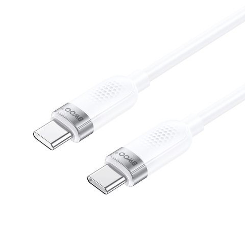 BWOO kabel 100W USB-C/USB-C 1m biały