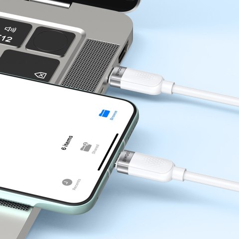 BWOO kabel 100W USB-C/USB-C 1m biały