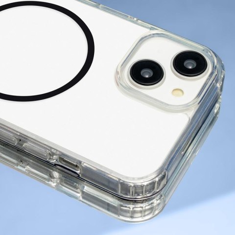 Etui Anti Shock Thin Mag do iPhone 17 Air 6.6, BLACK / CZARNY