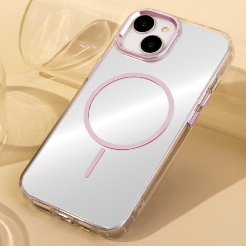 Etui Clear Thin Mag do iPhone 17 Pro 6.3, PINK / RÓŻOWY