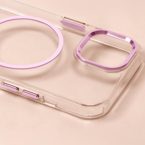 Etui Clear Thin Mag do iPhone 17 Pro 6.3, PINK / RÓŻOWY