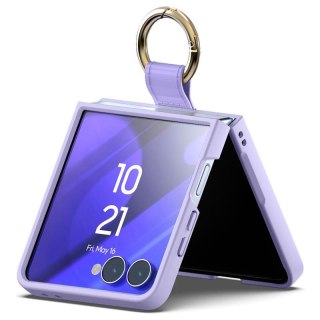 Mercury Gold Ring Case Samsung Z Flip7 LILAC PURPLE / FIOLETOWY