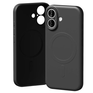 Mercury Semi-Silicon MagSafe iPhone 17 (6.1), BLACK / CZARNY