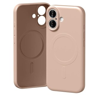 Mercury Semi-Silicon MagSafe iPhone 17 (6.1), PINK SAND / PUDROWY RÓŻ