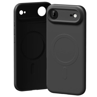 Mercury Semi-Silicon MagSafe iPhone 17 Air (6.7), BLACK / CZARNY