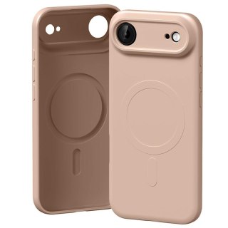 Mercury Semi-Silicon MagSafe iPhone 17 Air (6.7), PINK SAND / PUDROWY RÓŻ