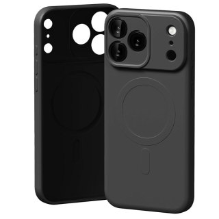 Mercury Semi-Silicon MagSafe iPhone 17 Pro Max (6.9), BLACK / CZARNY