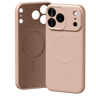Mercury Semi-Silicon MagSafe iPhone 17 Pro Max (6.9), PINK SAND / PUDROWY RÓŻ