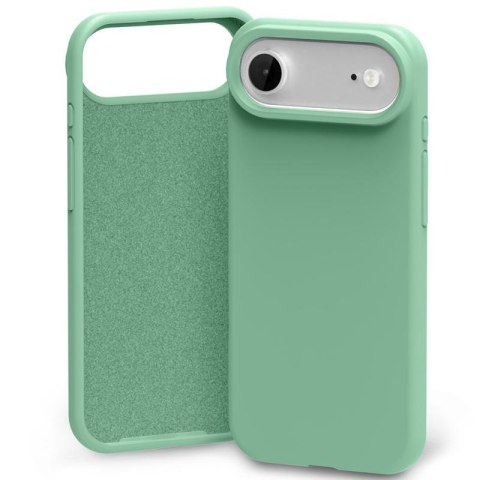 Mercury Silicon Case iPhone 17 Air (6.7), GREEN / ZIELONY