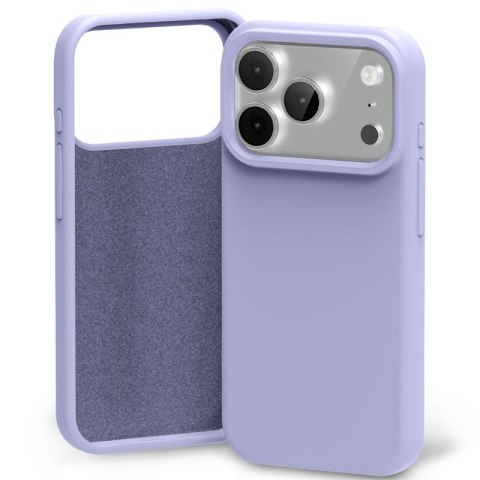 Mercury Silicon Case iPhone 17 Pro (6.3), LAVENDER GRAY / LAWENDOWY