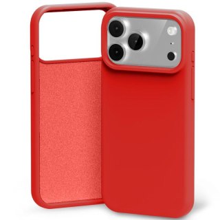 Mercury Silicon Case iPhone 17 Pro Max (6.9), RED / CZERWONY