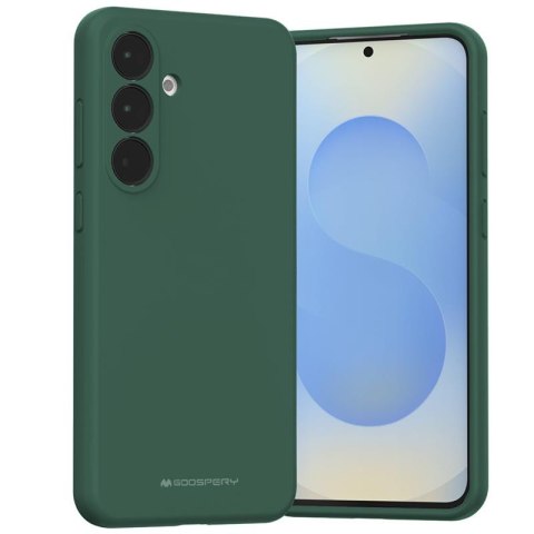 Mercury Silicone Case Samsung S25 FE GREEN / ZIELONY