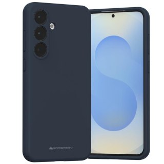 Mercury Silicone Case Samsung S25 FE NAVY / GRANATOWY
