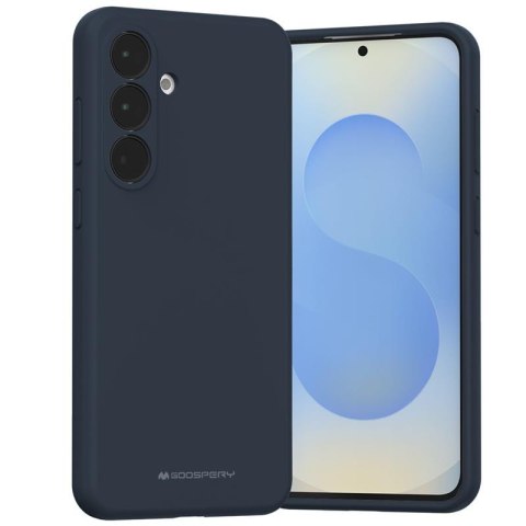 Mercury Silicone Case Samsung S25 FE NAVY / GRANATOWY