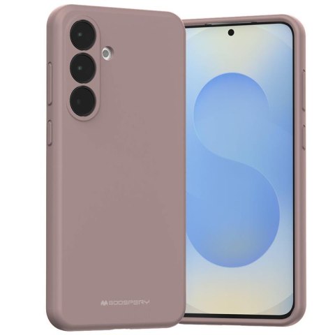 Mercury Silicone Case Samsung S25 FE PINK SAND / PUDROWY RÓŻ