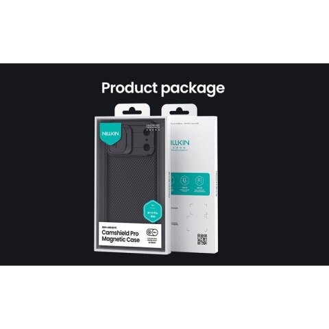 NILLKIN CAMSHIELD PRO MAGNETIC IPHONE 17 PRO MAX, BLACK / CZARNY