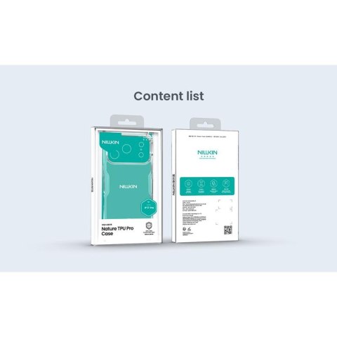 NILLKIN NATURE PRO IPHONE 17 Pro CLEAR / PRZEŹROCZYSTY