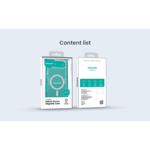 NILLKIN NATURE PRO MAGNETIC IPHONE 17 AIR, CLEAR / PRZEŹROCZYSTY