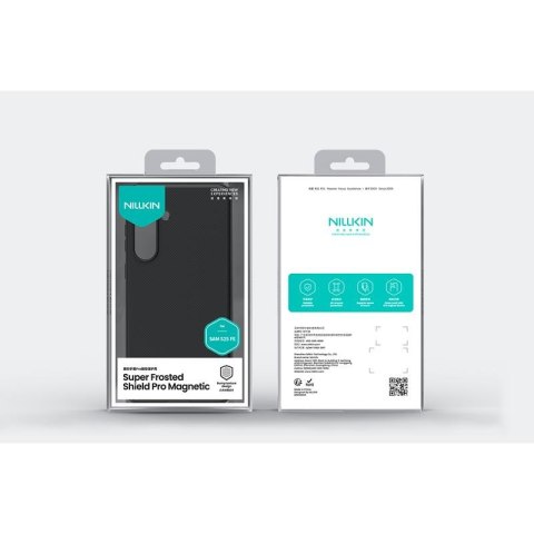 NILLKIN super frosted shield PRO MAGNETIC SAMSUNG S25 FE, BLACK / CZARNY