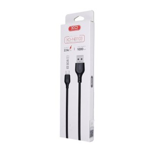 XO KABEL NB103 MicroUSB 2,1A Czarny