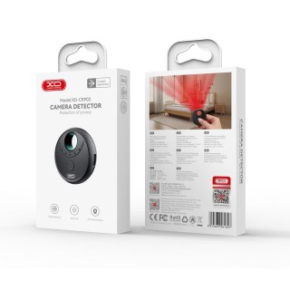 XO WYKRYWACZ UKRYTYCH KAMER CRP02 Czarny