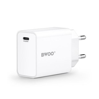 BWOO ładowarka sieciowa CDA226 QC USB-C biały