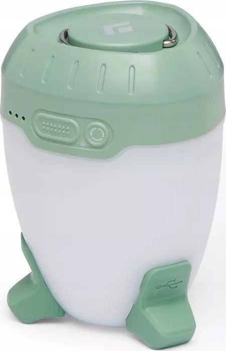 Latarka lampka biwakowa Black Diamond ORBITER 450 LANTERN Desert Sage + BUFF Chusta wielofunkcyjna MERINO LIGHTWEIGHT SOLID BLAC