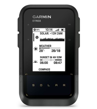 Nawigacja turystyczna Garmin eTrex SE GPS Solar Czarny/Szary + Czujnik Garmin HRM Dual
