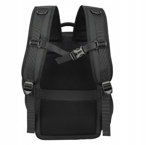 Plecak podróżny kabinowy z pompką NOVEEN CTB500, 40x20x25cm, czarny