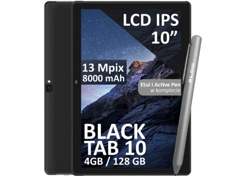 BLOW TABLET BLOW BLACKTAB10 4/128GB 4G LTE IPS (WYPRZEDAŻ)