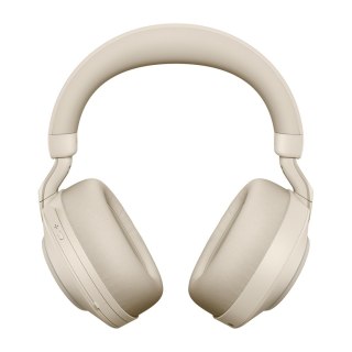 Słuchawki nauszne bezprewodowe Jabra Evolve2 85 MS Stereo Link380a, beige