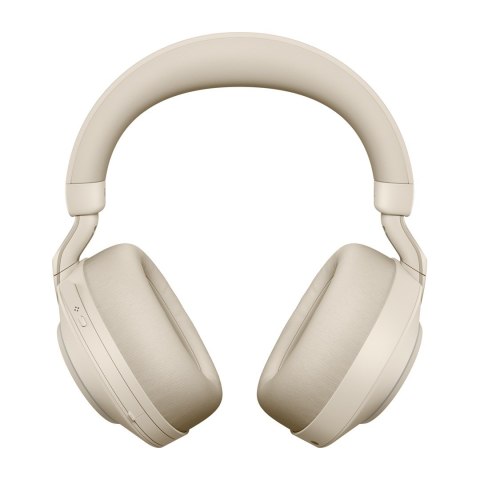 Słuchawki nauszne bezprewodowe Jabra Evolve2 85 MS Stereo Link380a, beige